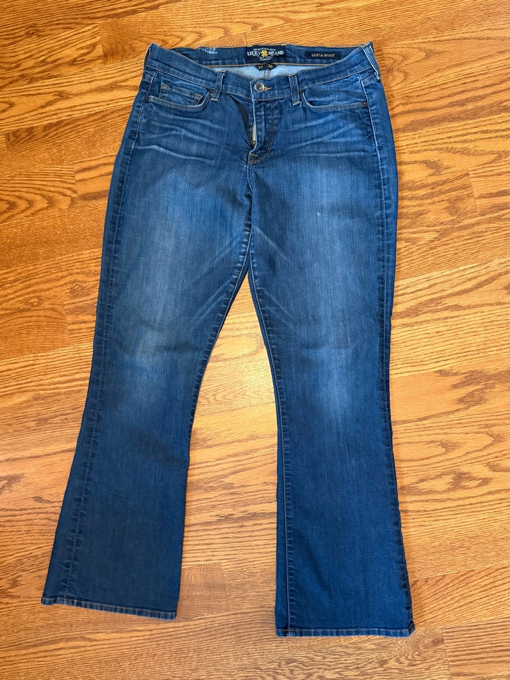 Lucky Brand Women's Sofia Boot size 10/30 Jeans
